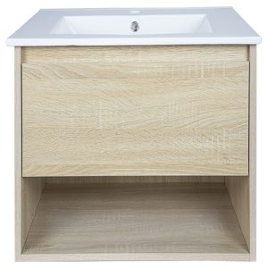 Mueble Siri Box Roble Mostaza DS31 1Cajón 1Repisa 50x45x45cm