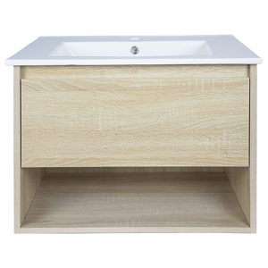 Mueble Siri Box Roble Mostaza DS31 1Cajón 1Repisa 60x45x45cm