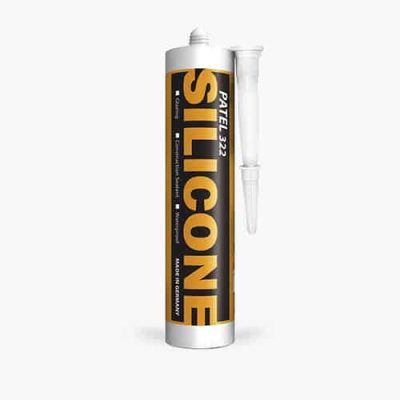 Silicona Acética Transparente Patel 280Ml