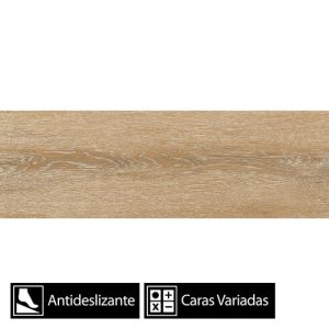 Cerámica Piso Madera Excellence 6Caras Antides. 20x61(1