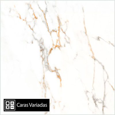 Porcelanato Calacatta Oro Pulido 12Caras Rectificado 80x80(1