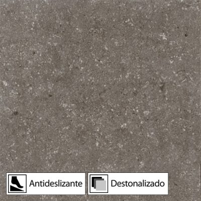 Gres Porcelánico Shellstone Dark Grey Antides. Dest. 60x60(1