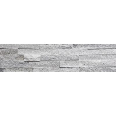 Fachaleta Piedra Cuarzo Grey 15x60 (0