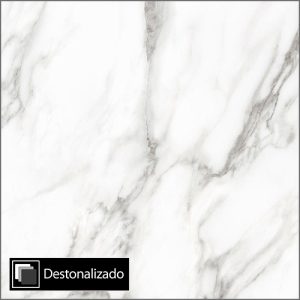 Cerámica Piso Carrara Blanco Destonalizado 45x45(1