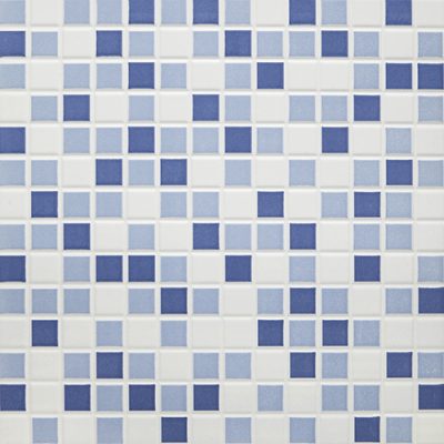 Cerámica Piso (Piscinas) Acqua Mix Blue 33x33(1