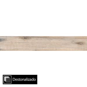 Porcelanato Amazon Beige Destonalizado 20x120(1