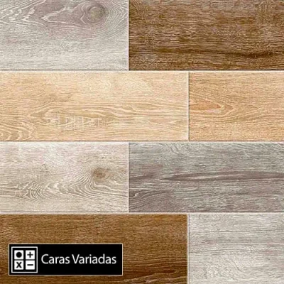 Cerámica Piso Olmo Mix Gris 2Caras 60x60(1,8)