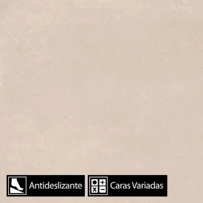 Porcelanato Manila Marfil 24Caras Antideslizante 60x60(1,44)