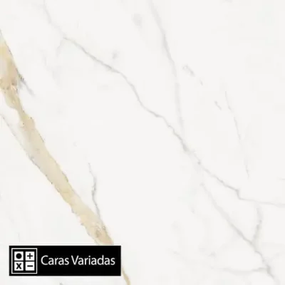 Porcelanato Calacatta Oro Pulido 6Caras Rectificado 60x60(1,44)