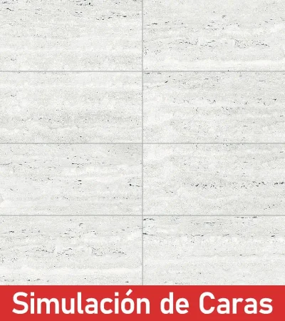 Porcelanato Real Travertino Grey Mate 12Caras Rectificado 30x60(1,44) - Imagen 15