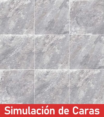 Cerámica Piso Altamira Grey 4Caras Antideslizante 60x60(1,44) - Imagen 3