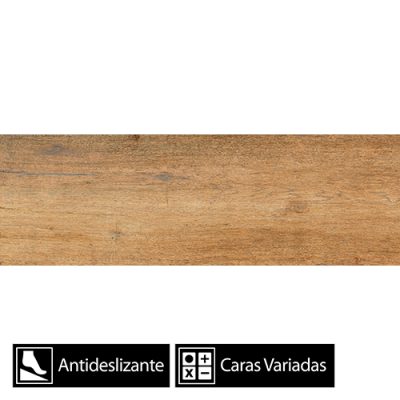 Cerámica Piso Trinity Wood (Caras Variadas) Antides. 20x61(1,61) - Imagen 7