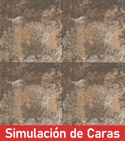 Cerámica Piso Pizarra Óxido Destonalizado 45x45(2,05) - Imagen 3