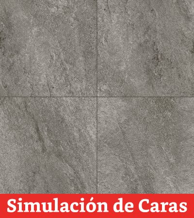 Porcelanato Cave Silver 5Caras Antideslizante Rect. 60x60(1,8) - Imagen 14