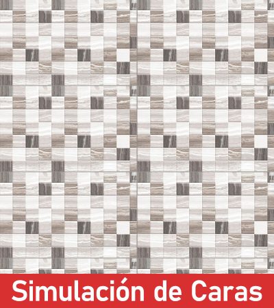 Cerámica Muro Ventus Quadra Grigio Texturado 25x40(1,5) - Imagen 2