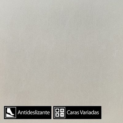 Porcelanato Cemento Crema Antideslizante YF66101R 8Caras Rectificado 60x60(1,44)